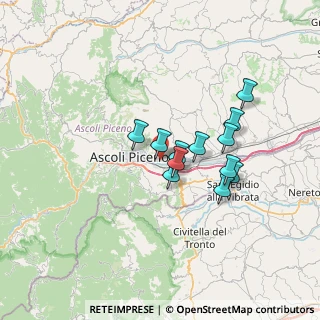 Mappa Via degli Iris, 63100 Ascoli Piceno AP, Italia (5.49583)
