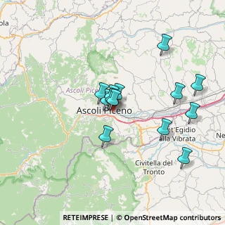Mappa Via Napoli, 63100 Ascoli Piceno AP, Italia (6.43154)