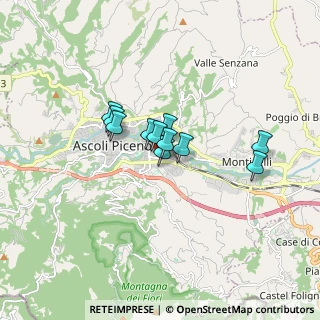 Mappa Via Urbino, 63100 Ascoli Piceno AP, Italia (1.09455)