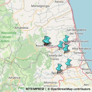 Mappa Via Urbino, 63100 Ascoli Piceno AP, Italia (10.985)