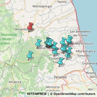 Mappa Telefono -, 63100 Ascoli Piceno AP, Italia (9.5225)