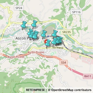 Mappa Via Amalfi, 63100 Ascoli Piceno AP, Italia (0.64385)