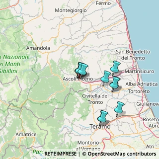 Mappa Via Amalfi, 63100 Ascoli Piceno AP, Italia (11.04417)