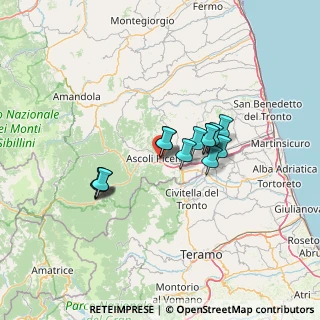 Mappa Via Amalfi, 63100 Ascoli Piceno AP, Italia (10.52214)
