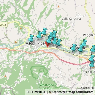 Mappa Via Amalfi, 63100 Ascoli Piceno AP, Italia (1.93133)