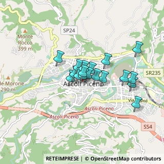 Mappa Via Mariano Alvitreti, 63100 Ascoli Piceno AP, Italia (0.61111)