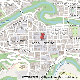 Mappa Piazza del Popolo, 1, 63100 Ascoli Piceno, Ascoli Piceno (Marche)