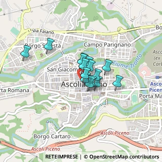 Mappa Via del Trivio, 63100 Ascoli Piceno AP, Italia (0.25667)