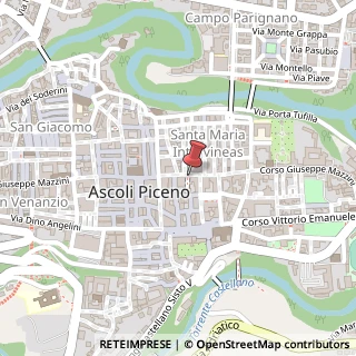 Mappa Corso Giuseppe Mazzini, 215, 63100 Ascoli Piceno, Ascoli Piceno (Marche)