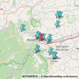 Mappa Via Luigi Marini, 63100 Ascoli Piceno AP, Italia (6.63)