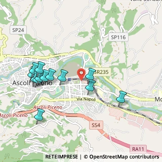 Mappa Via Luigi Marini, 63100 Ascoli Piceno AP, Italia (1.08231)