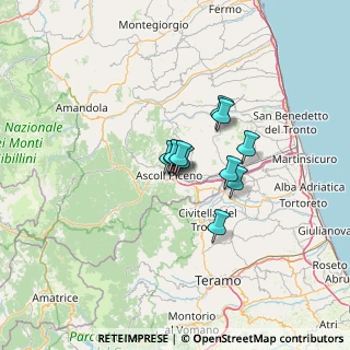 Mappa Via Luigi Marini, 63100 Ascoli Piceno AP, Italia (7.57455)