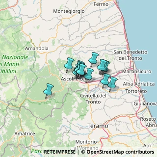 Mappa Via Luigi Marini, 63100 Ascoli Piceno AP, Italia (6.27625)