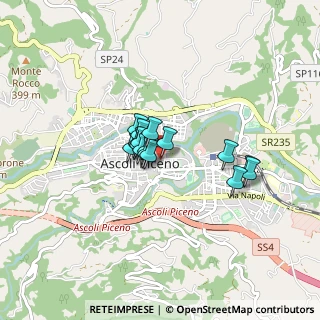 Mappa Via Angelo Ruffini, 63100 Ascoli Piceno AP, Italia (0.51375)
