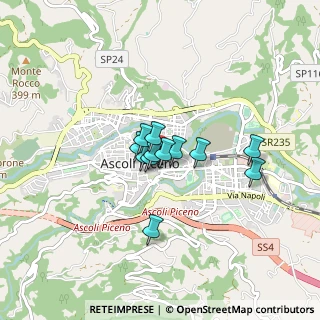 Mappa Via D'Argillano, 63100 Ascoli Piceno AP, Italia (0.52167)