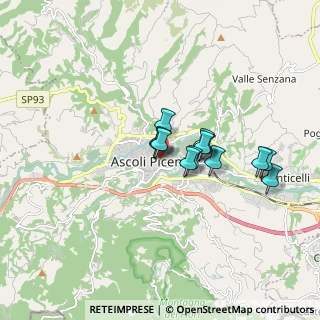 Mappa Via Angelo Ruffini, 63100 Ascoli Piceno AP, Italia (1.24615)