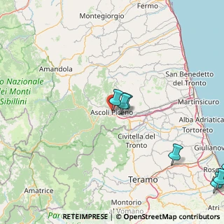 Mappa Via Angelo Ruffini, 63100 Ascoli Piceno AP, Italia (38.01667)