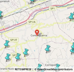 Mappa Via Guglielmo Marconi, 64010 Controguerra TE, Italia (4.009)