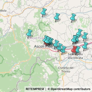 Mappa Via dei Bonaccorsi, 63100 Ascoli Piceno AP, Italia (7.9245)