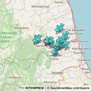 Mappa Via Torino, 63100 Ascoli Piceno AP, Italia (9.4485)