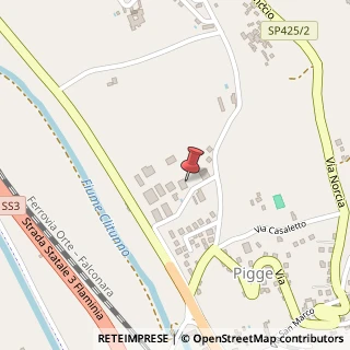 Mappa Via Francesco Petrarca, 7, 06039 Trevi, Perugia (Umbria)