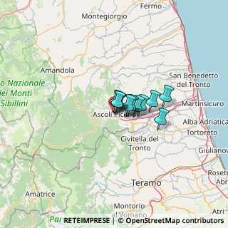 Mappa Via Luigi Dari, 63100 Ascoli Piceno AP, Italia (5.66667)
