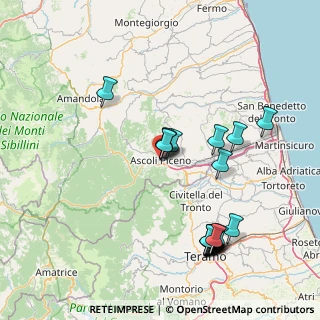 Mappa Via Luigi Dari, 63100 Ascoli Piceno AP, Italia (17.472)