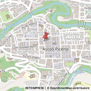 Mappa Via Quinto Curzio Rufo, 12, 63100 Ascoli Piceno, Ascoli Piceno (Marche)