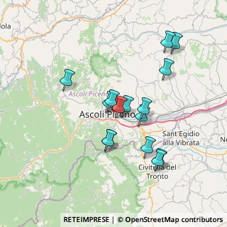 Mappa Piazza Stazione, 63100 Ascoli Piceno AP, Italia (6.706)