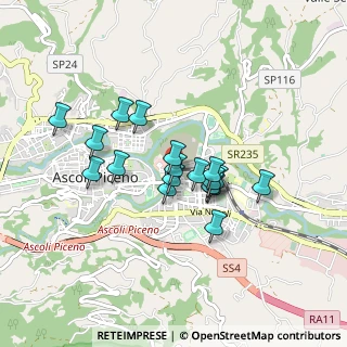 Mappa Piazza Stazione, 63100 Ascoli Piceno AP, Italia (0.69778)