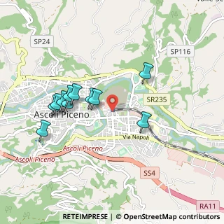 Mappa Piazza Stazione, 63100 Ascoli Piceno AP, Italia (0.91636)