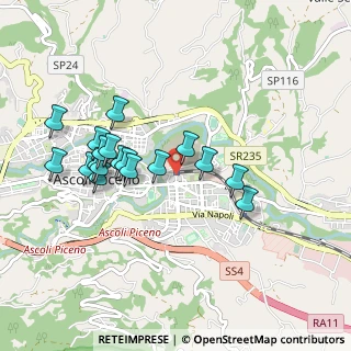 Mappa Piazza Stazione, 63100 Ascoli Piceno AP, Italia (0.90556)