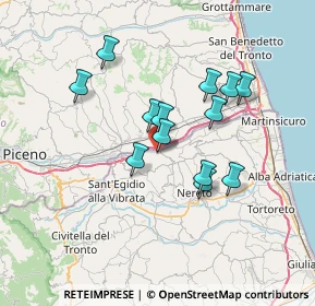 Mappa Contrada Taiano, 64010 Controguerra TE, Italia (6.1)