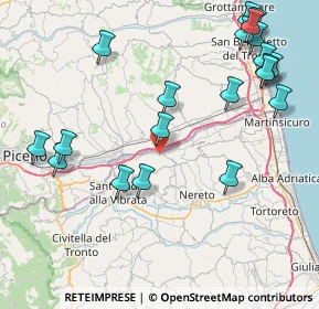 Mappa Contrada Taiano, 64010 Controguerra TE, Italia (10.49)