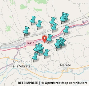 Mappa Contrada Taiano, 64010 Controguerra TE, Italia (3.216)