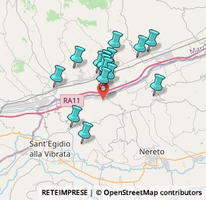 Mappa Contrada Taiano, 64010 Controguerra TE, Italia (2.91133)