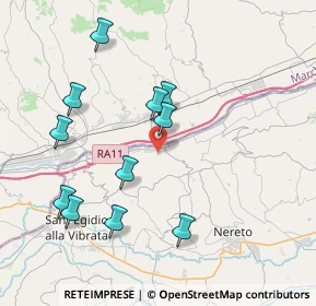 Mappa Contrada Taiano, 64010 Controguerra TE, Italia (4.15)