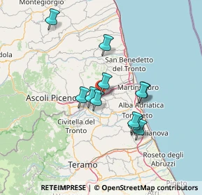 Mappa Contrada Taiano, 64010 Controguerra TE, Italia (12.12273)