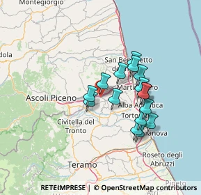 Mappa Contrada Taiano, 64010 Controguerra TE, Italia (11.6575)