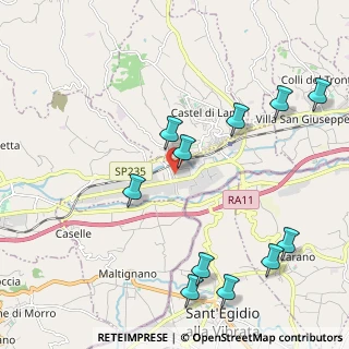 Mappa Via della Palude, 63100 Ascoli Piceno AP, Italia (2.54909)