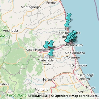 Mappa Via della Palude, 63100 Ascoli Piceno AP, Italia (12.32538)