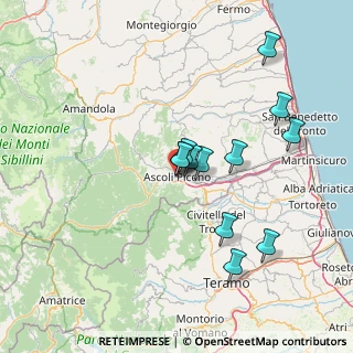 Mappa Corso Trento e Trieste, 63100 Ascoli Piceno AP, Italia (13.1125)