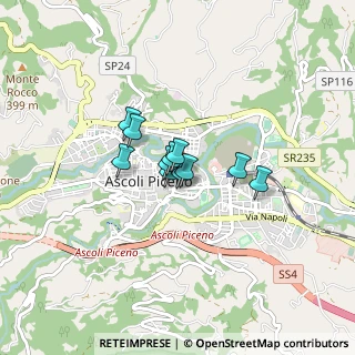 Mappa Via dei Centini Piccolomini, 63100 Ascoli Piceno AP, Italia (0.45)