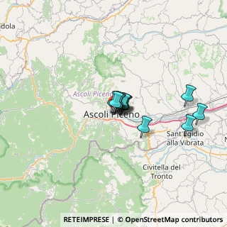 Mappa Via dei Centini Piccolomini, 63100 Ascoli Piceno AP, Italia (3.67231)