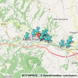 Mappa Via Ariosto Ludovico, 63100 Ascoli Piceno AP, Italia (1.33667)