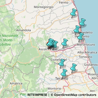 Mappa Via Ariosto Ludovico, 63100 Ascoli Piceno AP, Italia (13.91231)