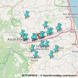 Mappa Z.na Industriale, 63100 Ascoli Piceno AP, Italia (6.121)