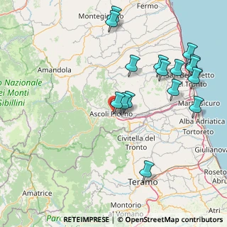 Mappa Via Genova, 63100 Ascoli Piceno AP, Italia (18.74313)