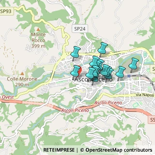 Mappa Via Tullio Lazzari, 63100 Ascoli Piceno AP, Italia (0.64867)