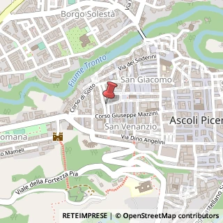 Mappa Via Tullio Lazzari, 17, 63100 Ascoli Piceno, Ascoli Piceno (Marche)